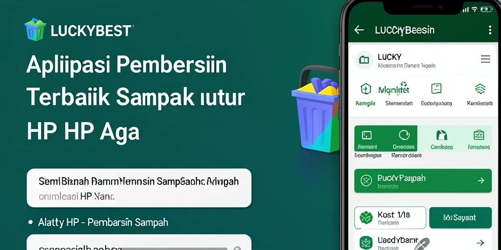 Antarmuka pengguna LUCKYBEST yang bersih dan mudah digunakan.