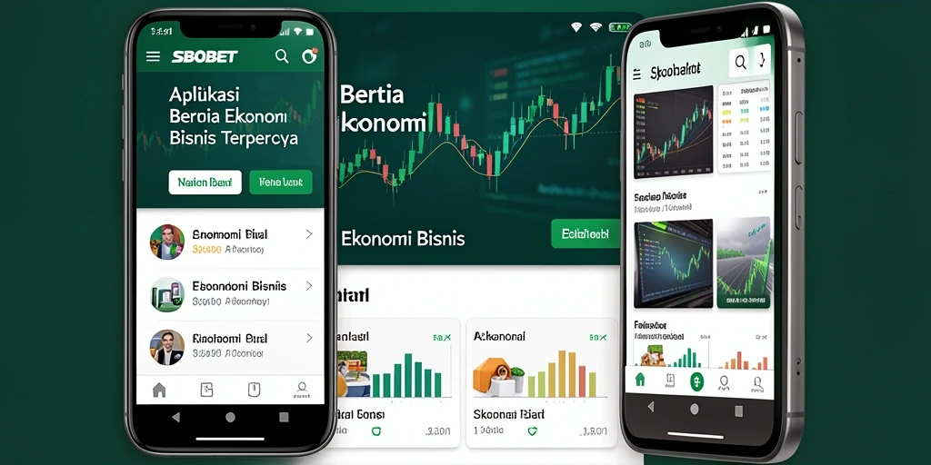Tampilan antarmuka SBOBET yang informatif dan user-friendly.